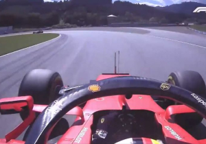 Onboard-beelden Vettel laten beroerde wegligging Ferrari zien