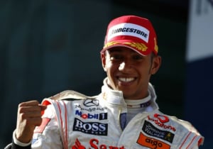 Vandaag tien jaar geleden: Lewis Hamilton wint in Australië