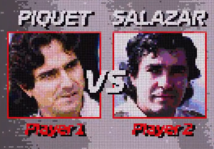 VIDEO: Piquet v Salazer - Street Fighter style!