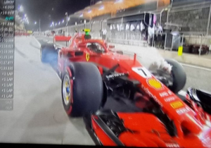 Pitstop-drama voor Ferrari: monteur raakt ernstig gewond