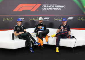 Verstappen prijst Antonelli na podium in Brazilië: "Hij is supersterk"