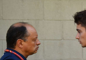 Vasseur praises 'champion' attitude of Leclerc