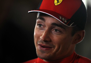Leclerc reveals joke that gave Ferrari last-lap "heart attack"