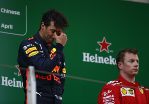 Ricciardo: "Als ik me op de baan vrijgevig voel, zal dat nooit richting Raikkonen zijn"