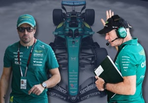 'Desolation at Aston Martin' as stranded Alonso leaves testing and Newey hit by new car trouble