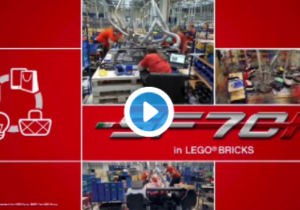 VIDEO: De Ferrari SF70H in LEGO-blokjes