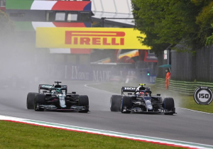 Stroll demoted by penalty for off-track Gasly pass