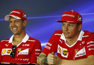 Vettel, Raikkonen not expecting Ferrari orders