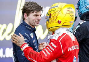 Verstappen tevreden over P4 en wijst naar speciaal moment voor Hamilton