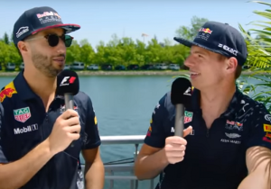 VIDEO: Verstappen en Ricciardo spelen Grill The Grid