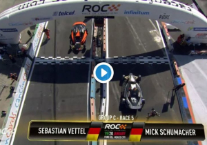 VIDEO: Schumacher beats Vettel in Mexico!