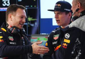 Horner: 'Verstappen in bloedvorm, Gasly kan niet gelijk strijd met hem aangaan'