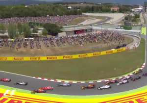 VIDEO: De crash tussen Verstappen en Räikkönen