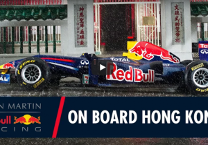 VIDEO: Alguersuari geeft een show run weg in Hong Kong