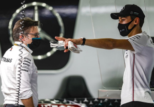 Russell ging bijna de mist in: "Zette de auto per ongeluk in neutraal"