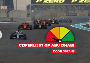 Cijferlijst Abu Dhabi: Verstappen sterk, maar geen tweede
