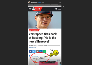 Hamilton applauds Verstappen's Rosberg jibe