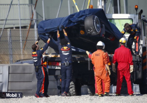 Zevende testdag Barcelona: Gasly belandt in de muur, Mercedes en Ferrari productief
