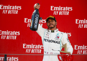 Hamilton dedicates Spanish win to fan with cancer