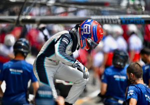 Russell bemoans "brutal" retirement after "driving my heart out" for Williams points