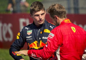 Sebastian Vettel: "Hier heb ik het nog over met Verstappen"
