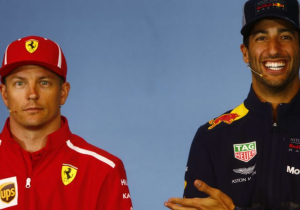 Ricciardo: "Räikkönen straalt niet uit dat hij Formule 1 nog leuk vindt"