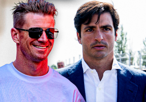 Hülkenberg lacht om Sainz-geruchten: 'Er is wel een stoeltje, maar weet niet of hij die wil'