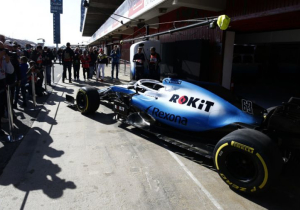 Williams vandaag de baan op voor filmdag