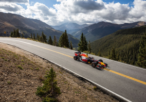 VIDEO: Verstappen takes on the Rocky Mountains