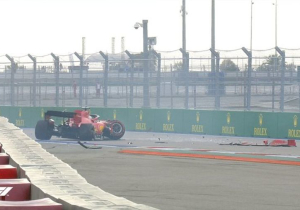 Vettel biedt excuses aan na harde crash en verklaart: "Geen controle meer"