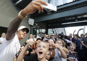 VIDEO: Hamilton receives congratulatory message from schoolkids!