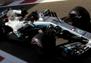 Hamilton explains decision to run #1 in Abu Dhabi