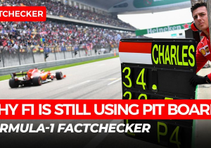 Why are F1 teams still using pit boards?