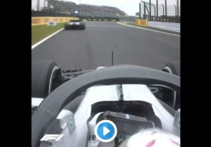 VIDEO: Hamilton's scary moment with Gasly