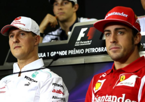 Alonso closing in on Schumacher record