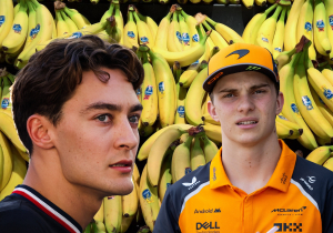 Mercedes F1 star shunned by rival in extraordinary banana exchange