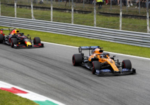 Albon over zijn clash met Sainz: "Achteraf was het niet zo handig"