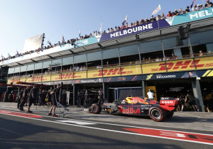 Red Bull Racing ook sterk begonnen in pitstraat