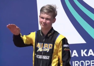 FIA disqualify Russian karter for "Nazi salute"