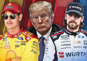 NASCAR champion Joey Logano agrees with Ryan Blaney on Team Penske President Trump visit