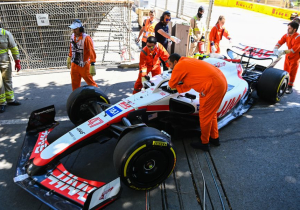 Mick Schumacher water leak caused by vigorous bouncing