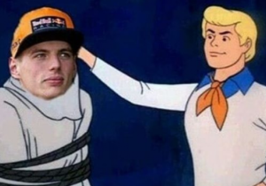 IN BEELD: Verstappen wereldwijd uitgelachen door F1-fans
