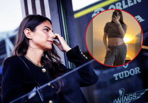 Kelly Piquet deelt video zwangere buik op Instagram, geboorte baby Verstappen komt dichterbij