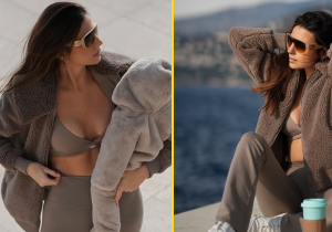 Kelly Piquet draagt baby Lily mee: 'Dit is ook een work-out, toch?'