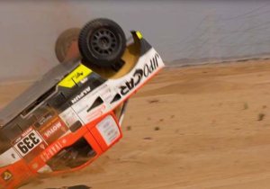 Dakar-coureur moet zich voor aanvang Rally terugtrekken na hevige crash