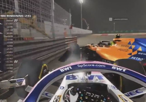 Samenvatting: Drama voor Norris in laatste ronde virtuele GP van Bahrein