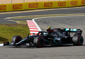 Bottas pakt pole op de Nürburgring: "De laatste ronde was spot-on"