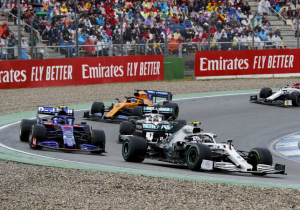 Vlammenzee bracht tv-uitzending Duitse Grand Prix in gevaar