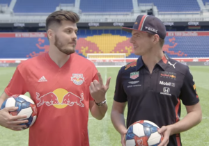 VIDEO: Max Verstappen crossbar challenge!