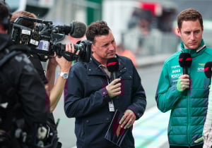 Presentator Buxton toch niet helemaal weg uit Formule 1